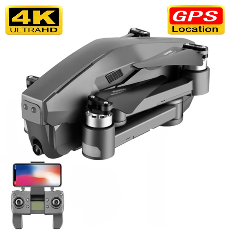 D4 Дрон Квадрокоптер HD 4K gps 1080P FPV 600M wifi видео в реальном времени 1,6 км Контроль расстояния полёт 28 минут Дрон с камерой игрушки - Цвет: 4K No backpack