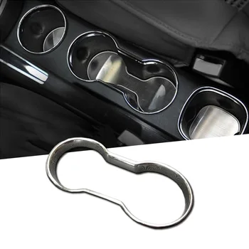 

Stainless Steel Water Cup Holder Frame Trim Drink Holder Cover Sticker For Chevrolet Trax 2014 2015 2016 2017 2018 2019