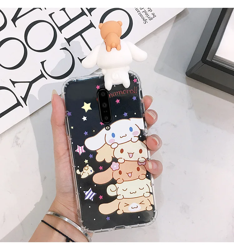 Чехол для телефона Oneplus 7 pro с милым 3D изображением собаки для OnePlus 7 One Plus 5 5T 1+ 6 6T силиконовый мягкий чехол с 3D рисунком Ge lпрозрачная задняя крышка