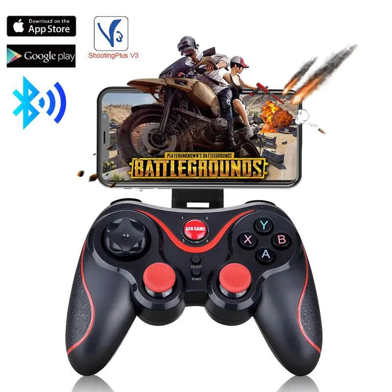 

New T3 Bluetooth Wireless Joystick Gamepad bluetooth Game Controller BT3.0 Joystick For Mobile Phone PS3 PC For Android TV Box