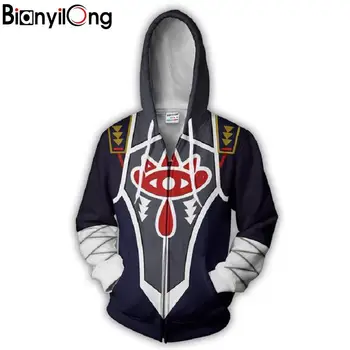 

2018 New Fashion Men Women Cool Sweatshirt Hoodies Men 3d Print Dragon Ball Blue White Loose Streetwear Long Sleeve Clothing