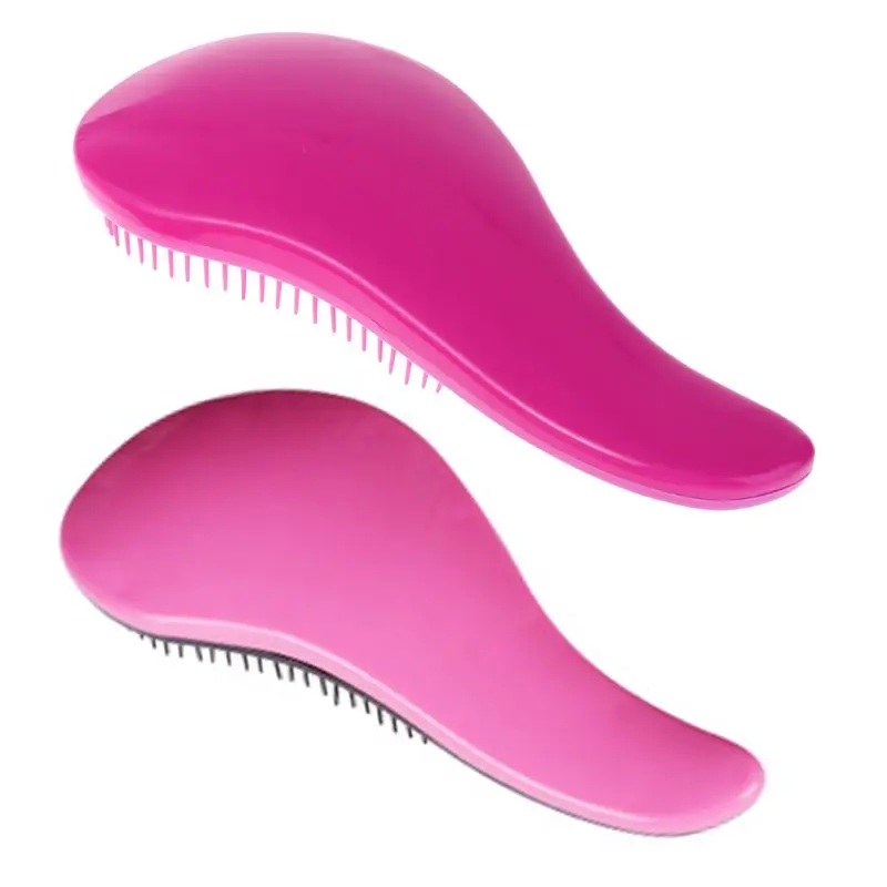1PC New Tangle Hair Massage Brush Magic Straightening Candy Color Combs Plastic 1PC New Tangle Hair Massage Brush Magic Straightening Candy Color Combs Plastic