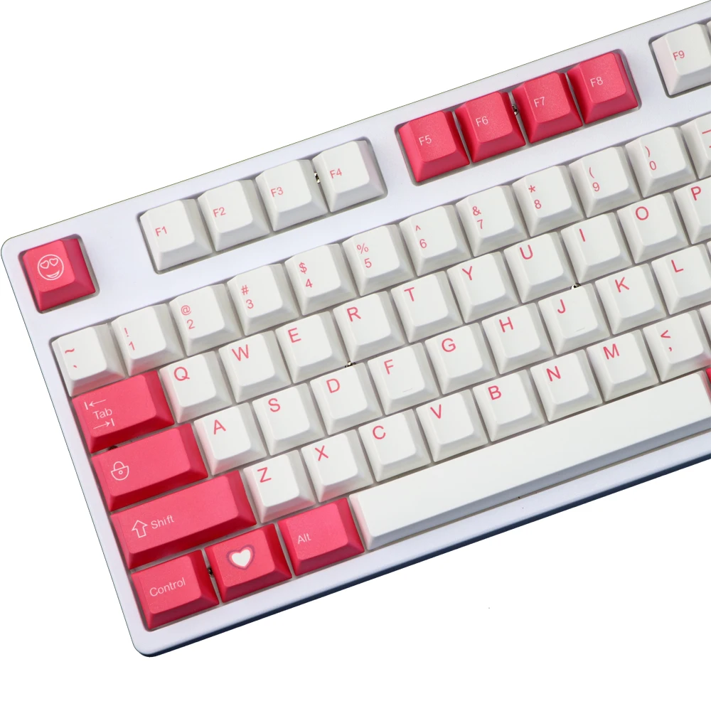 Pbt краситель подбитые брелки Вишневый профиль Майами gh60 покер 87 tkl 104 108 ansi keycap