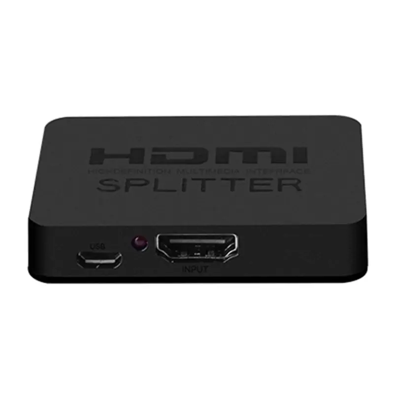 OOTDTY 1 комплект Full HD 4K HDMI сплиттер 1X2 3D 1080P 2 порта ретранслятор усилитель концентратор устройство
