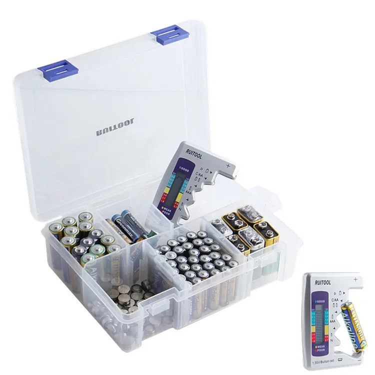 

Measured Battery Instrument Check Battery Remaining Power Battery Storage Box Measured E & I Set Household Measuring Instrument