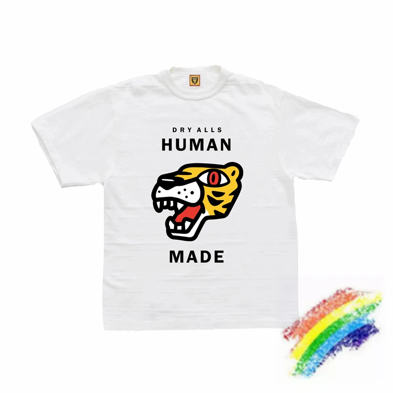 Human Made Men's Tiger T-Shirt in White Human Made