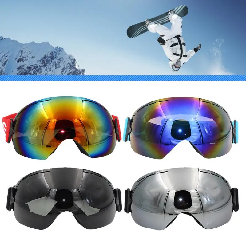 2020 ski goggles double layers UV Anti-fog Big Ski Mask Glasses Skiing Snow Mask Snowboard Goggles Men Women Ski Eyewear