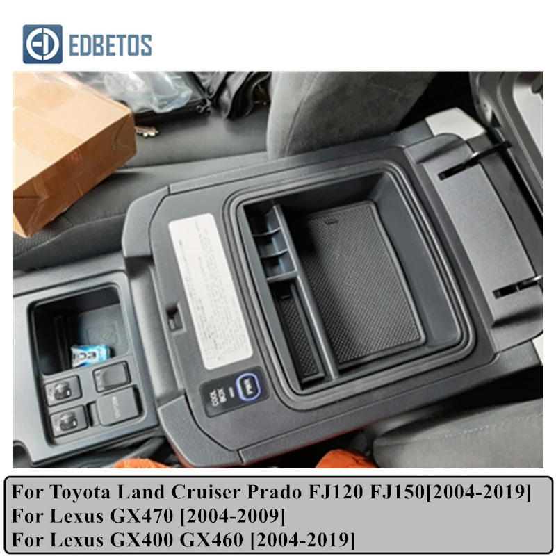 

Land Cruiser Prado FJ120 FJ150 Car Organizer For Toyota Land Cruiser Prado FJ120 FJ150 Center Conosle Organizer Tray For Toyota