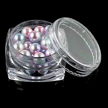 

Cotton Nail Pearls Sequins Glitter Dazzling Manicure Nail Art Decoration