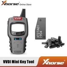 Xhorse vvdi mini ferramenta chave remota programador versão global com livre 96bit 48-função clone obter 10 pces livre vvdi super chip