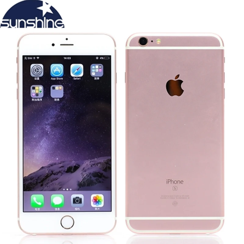 Iphone 6s Plus Original Apple Dual Core Mobile Phone 5 5 12 0mp 2g Ram 16 64 128g Rom Lte Smartphone Cellphones Aliexpress