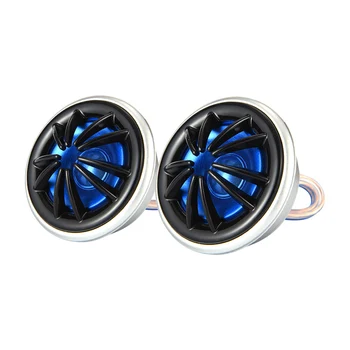 

AIYIMA 2Pcs Universal Hifi Fever Tweeter Horn Loudspeaker Mini Car Treble Music Speaker 4 Ohm 120W Silk Film High Frequency Super Power Speaker DIY Car Modification Sound System