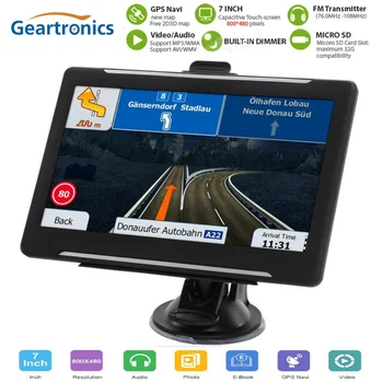 

Car Navigator GPS 7 inch HD LCD capacitive screen 8G Navitel satellite navigation truck GPS Navigator car 2020 latest Europe