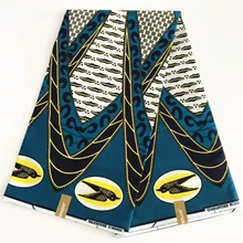 Анкара ткань, Африканский воск печати ткани оптом 6 ярдов восковых принты Анкара африканская ткань