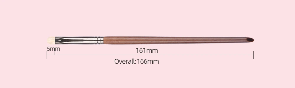 BETHY BEAUTY 2Pcs Eye Shadow Brush Natural Goat Hair  Cosmetics Beauty Tools Detail Brush Makeup Brush