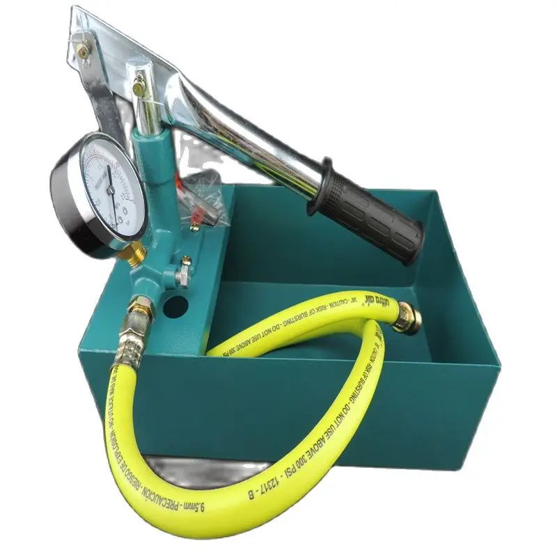 Manual Hydrostatic Testing Machine Hydraulic Water Pipe Pressure Test