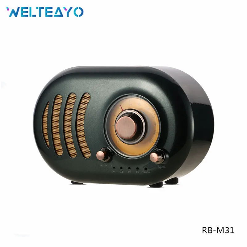 

Wireless Bluetooth Spekaer Bluetooth 4.2 Portable HIFI Bluetooth Speaker For IOS Android xiaomi Smartphones Vintage Speakers