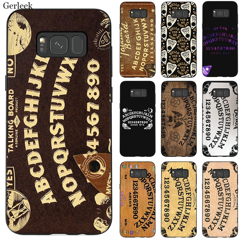 Силиконовый чехол для мобильного телефона samsung S6 S7 Edge S8 S9 S10 Plus Note 8 9 M10 M20 M30 M40 Ouija Board
