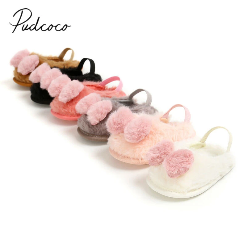 infant fuzzy slippers
