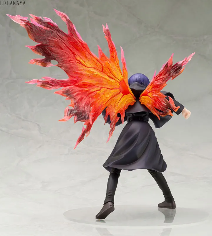 26 см аниме Токийский Гуль ARTFX J Touka Kirishima Fire Wings Ver. Экшн фигурка из ПВХ в масштабе 1/8
