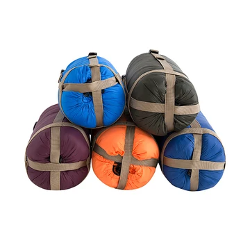 

Ultralight Camping Envelope Sleeping Bag With Compression Sack Portable Sleeping-Bag Blue Waterproof Sleeping Bags For Tourism