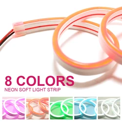 Neon light LED Neon Sign SMD2835 Flexible Waterproof DC12V DIY Flex LED Strip Light For Holiday Decoration Home Decor For Rooms