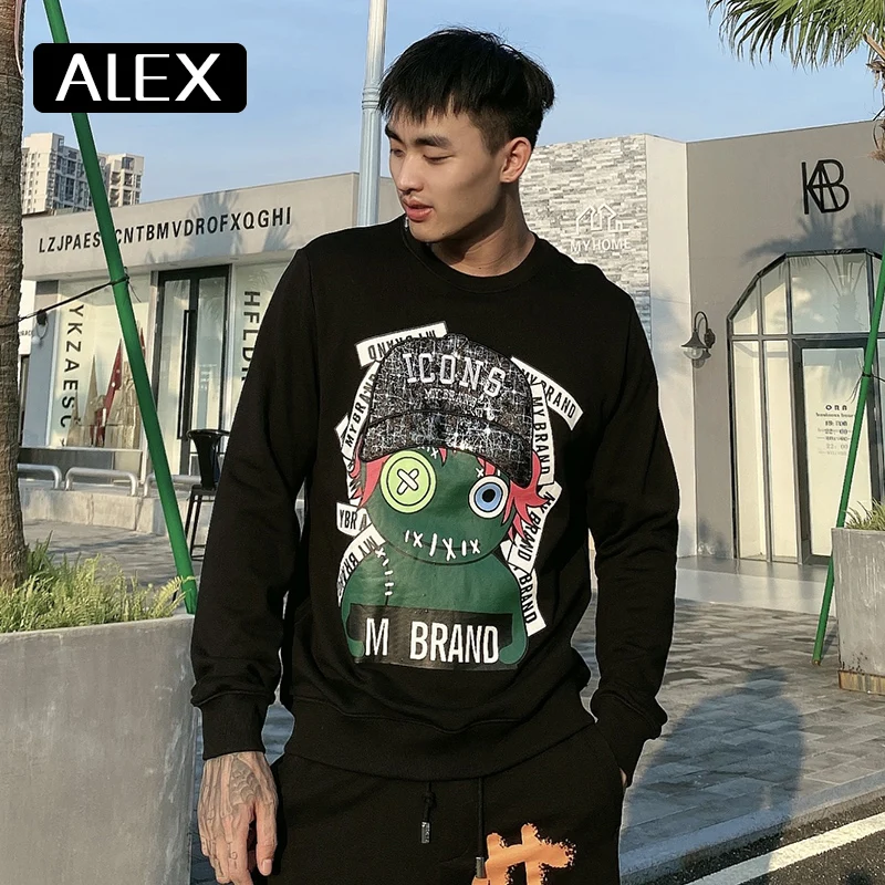 AlexPlein кофты человек одежда из одного предмета с персонажами мультфильмов Сезон