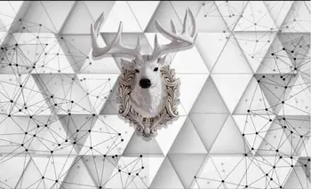 

soundproof wallpaper Nordic abstract animal wallpaper for bathroom Living room bedroom silk wallpaper mural 3d wallpaper