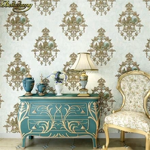 Beibehang глубокий тисненый пасторальный 3d Пол спальня ТВ фон обои домашний Декор Гостиная нетканые Настенные обои