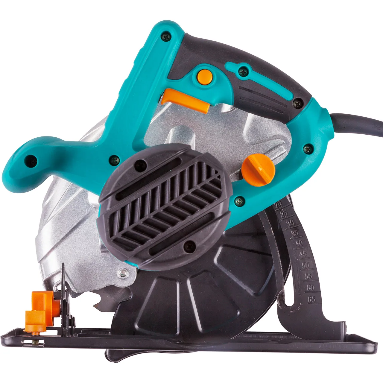 Пила циркулярная Bort BHK-185N (Мощность 1200 Вт, Диск 185 мм, регулировка угла и глубины пропила, параллельная направляющая)