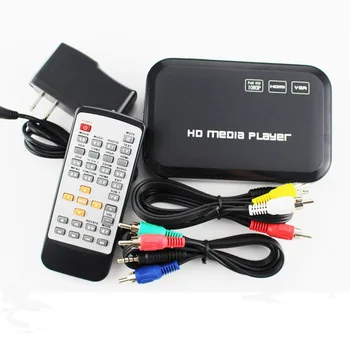 

HDD Player Mini Full HD1080p H.264 MKV HDD HDMI Media Player Center USB OTG SD AV TV AVI RMVB RM HDDM3