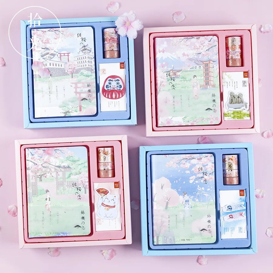 Оптический Пикап в китайском стиле ноутбук A5 творческая ручка книга женский костюм милый хипстер студентов подарок блокнот