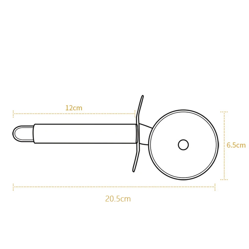 1 шт. круглый нож для пиццы из нержавеющей стали для пиццы резак Нержавеющая сталь Кухня для приготовления блюд и выпечки инструменты для хлеба и выпечки режущий инструмент кухонные принадлежности