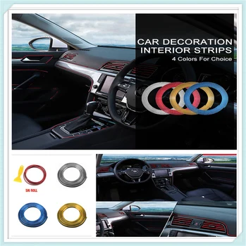 

5M Car Styling Interior Accessories Strip Sticker For Lexus IS350 GS430 RX400h RX330 IS250 ES330 LF-A IS-F LF-Xh UX RC ES
