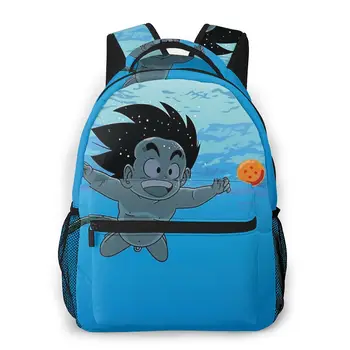 

Goku Child Nirvana Official Cute Knapsack for Men Women Dragon Ball Z Books Backpack Female School 2020