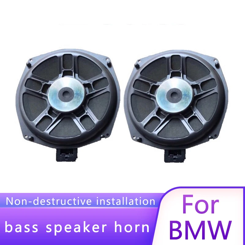 

For BMW F10 F30 G30 E90 under seat universal Car subwoofer audio music stereo low range frequency loudspeaker bass speaker horn