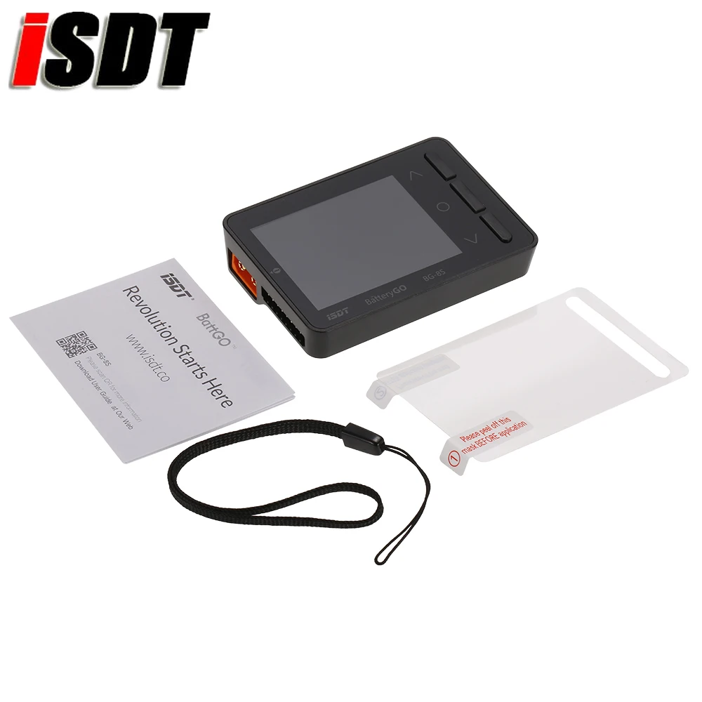 

1pcs ISDT BattGo BG-8S Smart Battery Checker Balancer Receiver Signal Tester Quick Charger
