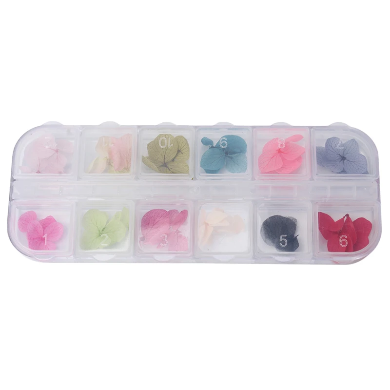 type 2 Pressed Dried Flower Nail Decoration Dry Plants For Epoxy Resin Nail Sticker Jewelry Making Craft DIY Nail Accessories - Цвет: type 2