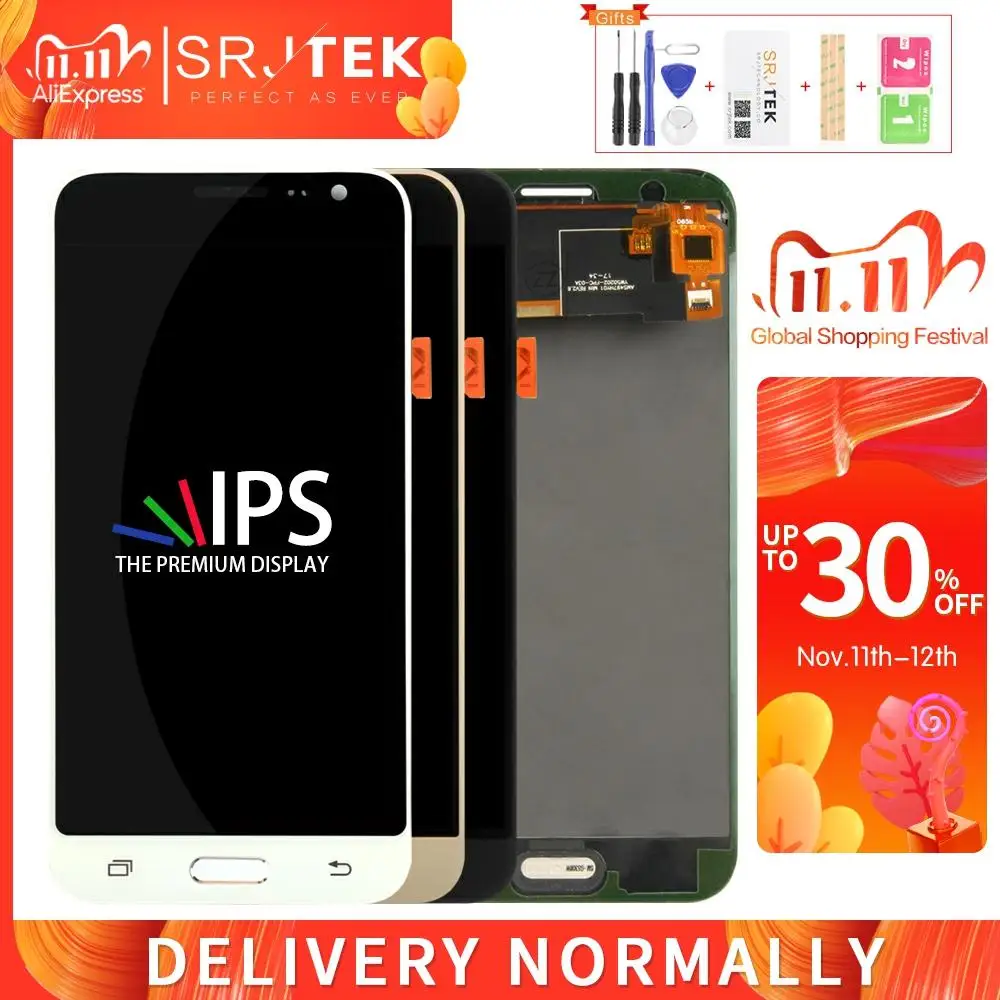 ЖК-дисплей TFT j320 для Samsung J3 2016 сенсорный дигитайзер J320A J320M J320 стекло Galaxy j320F |