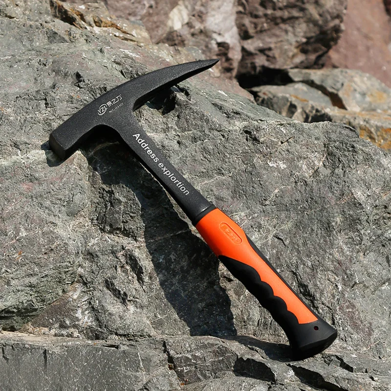 

Profession Exploration Hammer Pointed-Toe Flat Hammer Escape Hammer Profession Mining Exploration Tool Geological Hammer