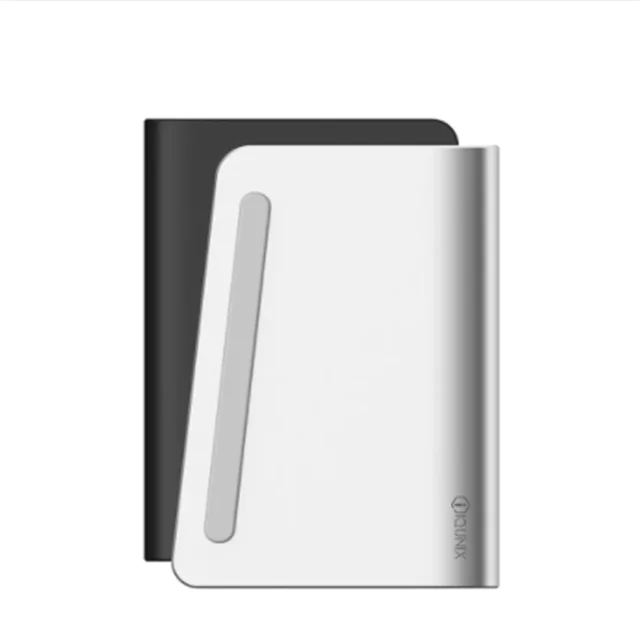 silver with black Xiaomi IQUNIX Zelo алюминиевый сплав ручка держатель сплайсинга дизайн простой эстетики большой емкости хранения Офисное оборудование - Цвет: silver with black