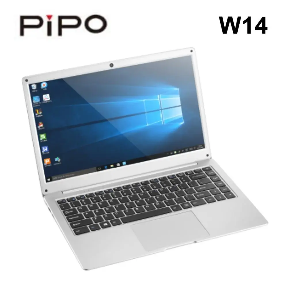 Ноутбук PiPo W14 LapBook 14,1 дюймов 1920*1080 Intel Apollo Lake N3450 Четырехъядерный 4 ГБ ОЗУ 64 Гб SSD Windows 10 двухдиапазонный Wifi