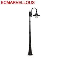 Da Esterno Lampadaire Европейский де Рю дорога сад Farola лампа Ogrodowe Солнечный Декор Uliczna Lampione Плаза уличный светильник