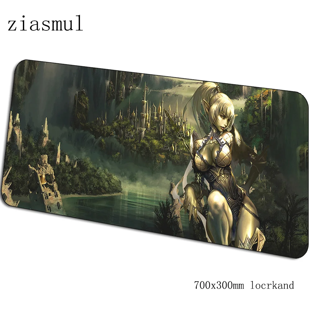 Lineage 2 коврик для мыши из натурального каучука, компьютерный коврик 700x300x3 мм, игровой коврик для мыши, персональный Коврик для мыши, клавиатура, игры, ПК, геймерский стол - Цвет: pattern 8