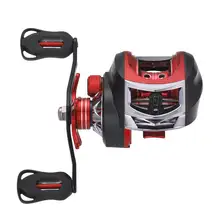 HobbyLane Рыболовная катушка от 6,3 до 1 с левой стороны и правой рукой, прочная металлическая конструкция с Каплевидным подшипником, Рыболовная катушка, лодка, Океанская рыбалка