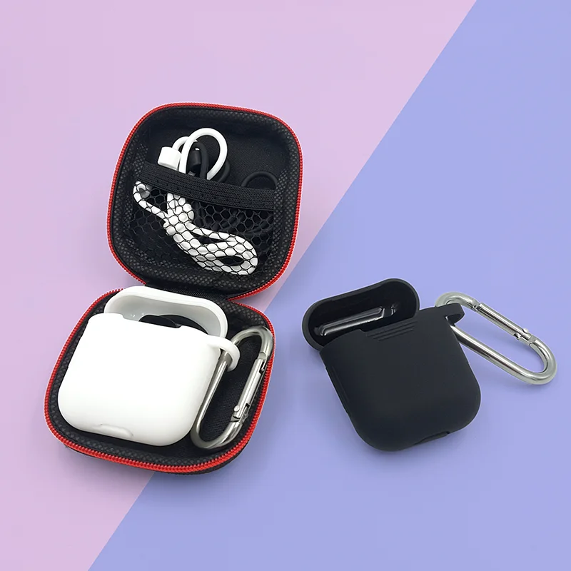 Мягкий силиконовый чехол 7 шт. Набор для Apple гарнитура для Airpods чехол s для Apple Airpods противоударный чехол для Air Pods защитный чехол