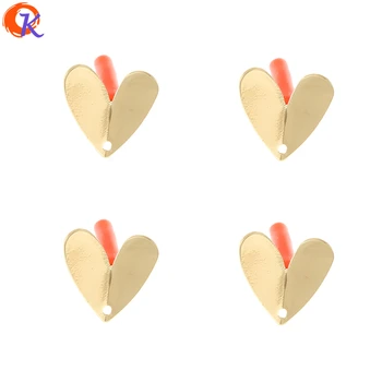 

Cordial Design 100Pcs 12*12MM Earrings Stud/Hand Made/Jewelry Accessories/Heart Shape/DIY Jewelry Making/Earring Findings