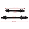 Mountain Bike Bicycle Quick Release Front Back Axles Hollow Hub Shaft Lever New ► Photo 2/6
