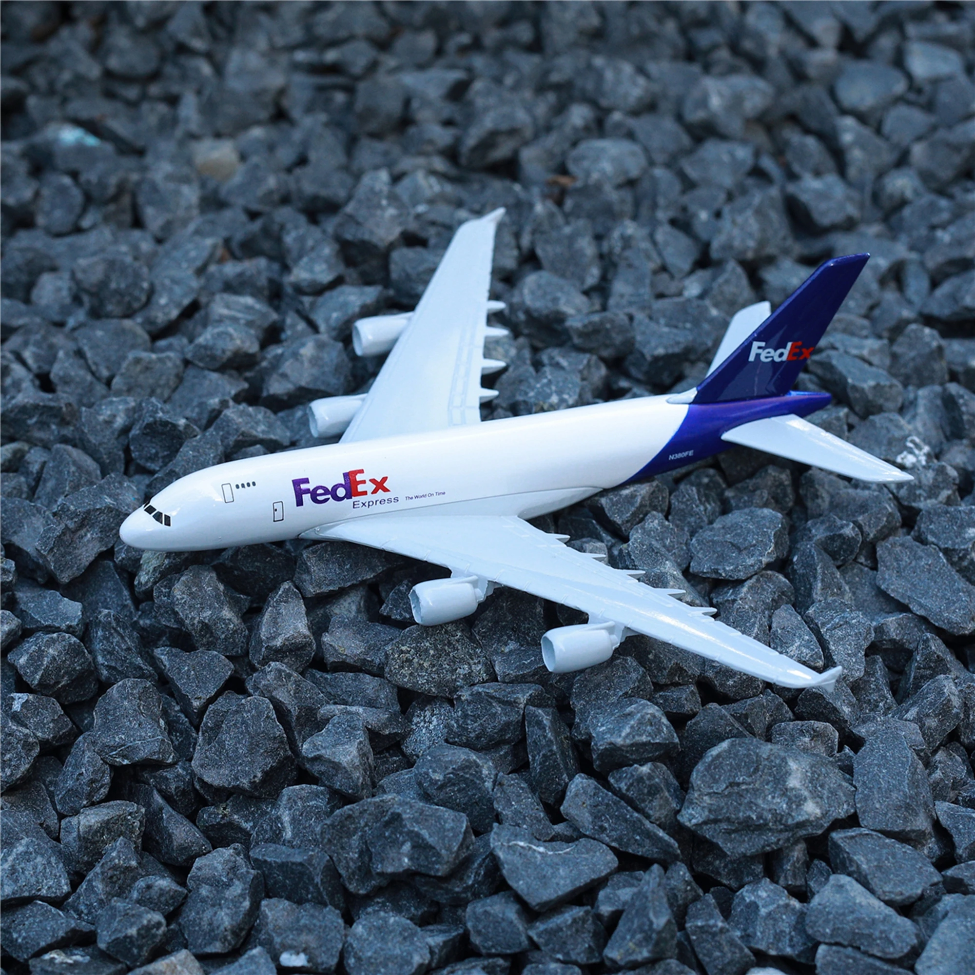 1:400 Scale Metal  Aircraft Model Replica Fedex Cargo 6" Aviation Diecast Home Office Decoration Miniature Toys 5
