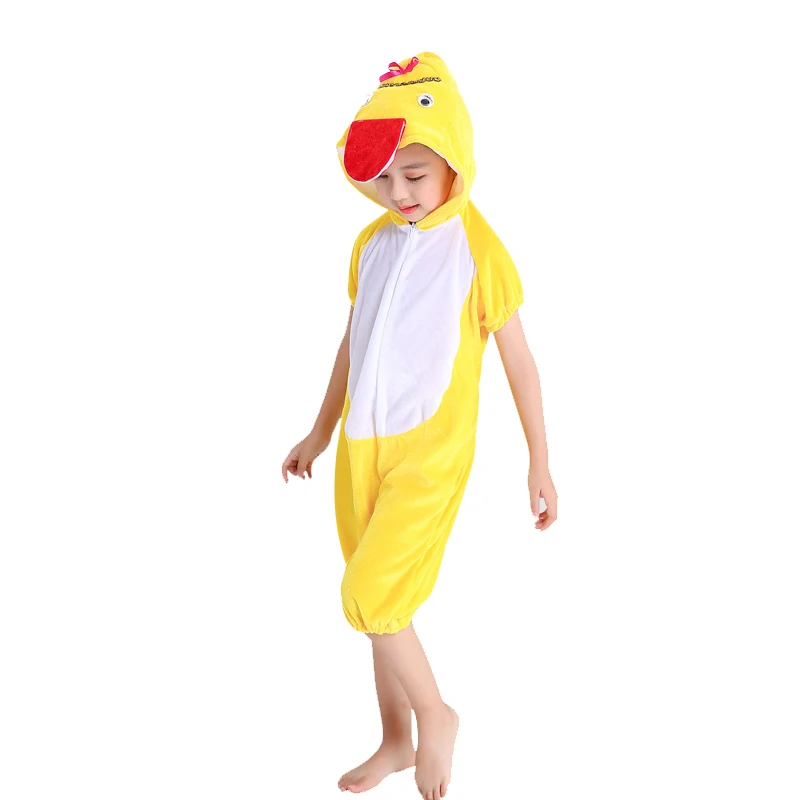 Kids Cartoon Animals Yellow Duck Costumes Halloween Cosplay Costume Boy Girl Kindergarten Disfraces Dress Up Role Play Jumpsuit Kids Cartoon Animals Yellow Duck Costumes Halloween Cosplay Costume Boy Girl Kindergarten Disfraces Dress Up Role Play Jumpsuit